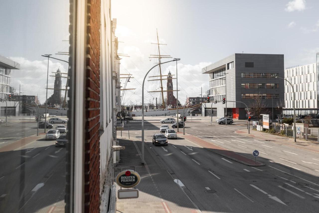 Koje Sechs I Apartment Im Zentrum Mit Hafenblick Bremerhaven Buitenkant foto