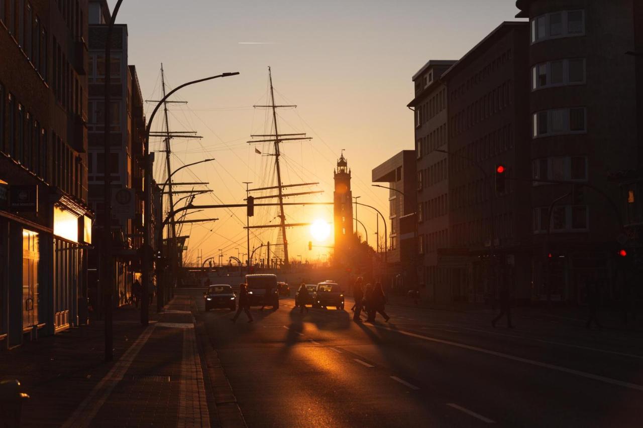 Koje Sechs I Apartment Im Zentrum Mit Hafenblick Bremerhaven Buitenkant foto